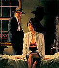 Jack Vettriano The Same Old Game II painting